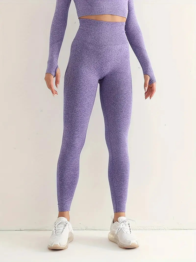 Leggins Mujer Push Up morada