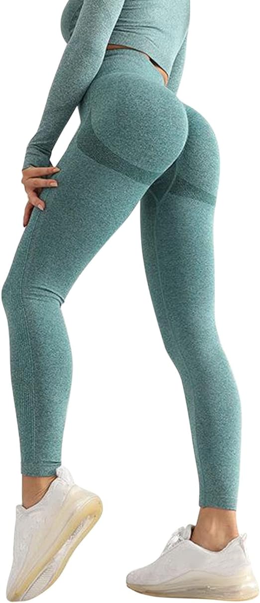 Leggins Mujer Push Up turquesa