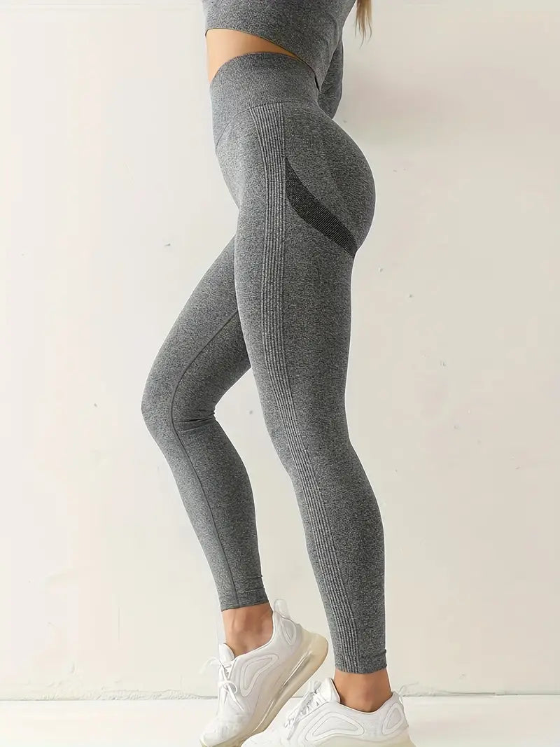 Leggins Mujer Push Up gris