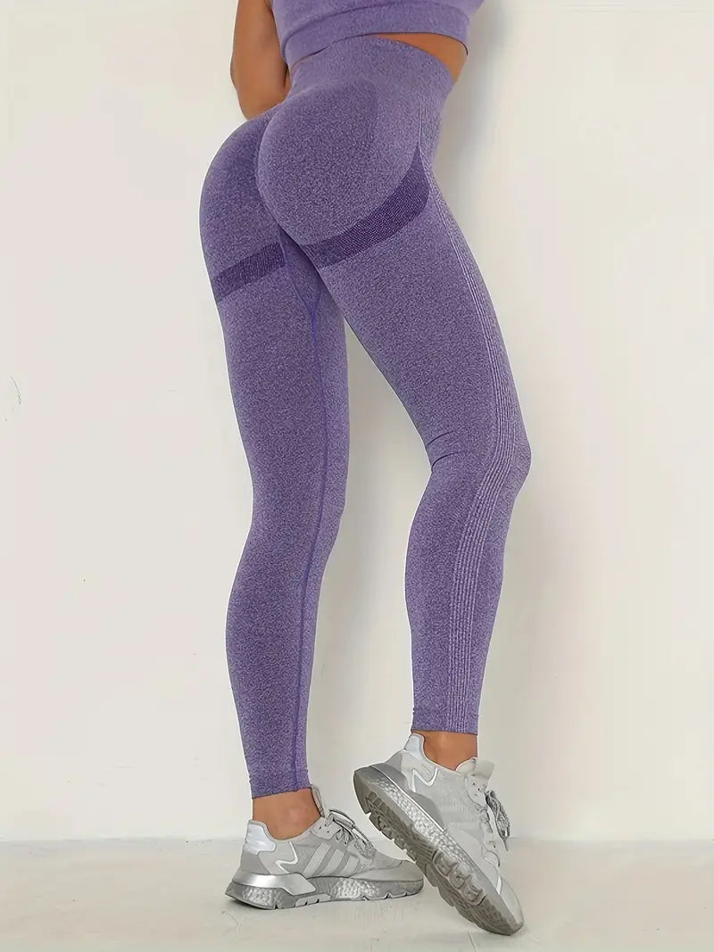 Leggins Mujer Push Up morada