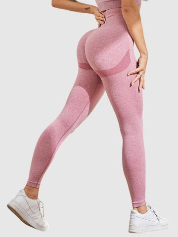 Leggins Mujer Push Up rosa